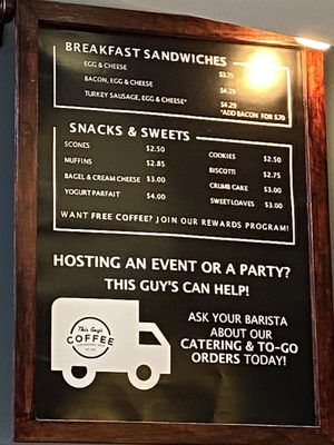 Menu photo 2 This Guy's Coffee Springboro, OH