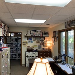 Walker Flags Since 1960, Inc. - The office, stock room in the back.