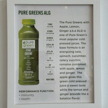 Pure Green - Juice Bars & Smoothies Near Me - Columbia, Maryland