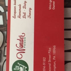 Wonder Foods - Business info for Wonder Foods.