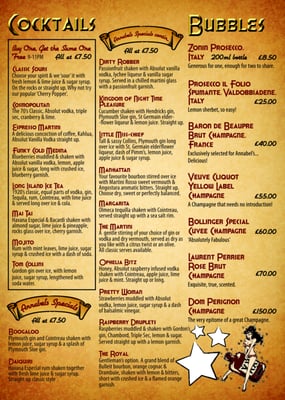 Menu photo 2 Annabel's Cabaret & Discotheque Plymouth, PLY Menu photo 2 Annabel's Cabaret & Discotheque Plymouth, PLY