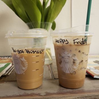 Starbucks - decaf brown sugar shaken espresso & whatever my bf ordered (i forgot lol) - Coffee & Tea Near Me - Sparks, Nevada Starbucks - decaf brown sugar shaken espresso & whatever my bf ordered (i forgot lol) - Coffee & Tea Near Me - Sparks, Nevada