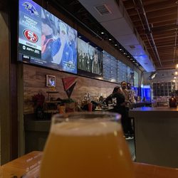 Tenaya Creek Brewery - New 75" TV's with Double IPA red zombie, Re-Zombinator