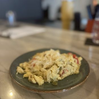 LouVino - Veggie Scramble -- eggs, cheese, onions, peppers - Southern Near Me - Indianapolis, Indiana LouVino - Veggie Scramble -- eggs, cheese, onions, peppers - Southern Near Me - Indianapolis, Indiana