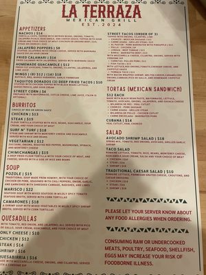Menu photo 5 La Terraza Oxford, CT Menu photo 5 La Terraza Oxford, CT