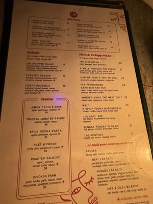 Menu photo 3 LIA Chicago, IL