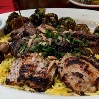 DishDash - Combo Kebob with Lamb and chicken - Middle Eastern Near Me - Sunnyvale, California DishDash - Combo Kebob with Lamb and chicken - Middle Eastern Near Me - Sunnyvale, California