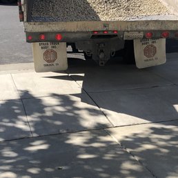 1 yard of rocks. 1 yard of rocks.