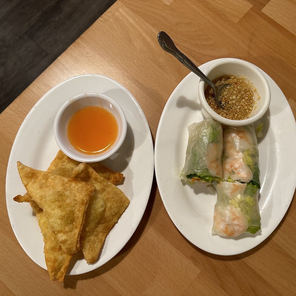 Annie's Cambodian - Cream Cheese Wontons // Shrimp Spring Rolls - Cambodian Near Me - Eureka, California Annie's Cambodian - Cream Cheese Wontons // Shrimp Spring Rolls - Cambodian Near Me - Eureka, California