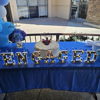 Dvine Mediterranean Experience - Brea - Cake table - Mediterranean Near Me - Brea, California