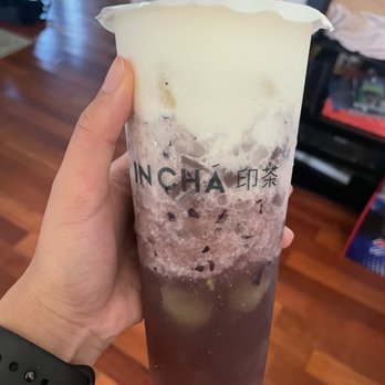 Fish Noodle House - Crystal Grape Milk Foam - Chinese Near Me - Staten Island, New York