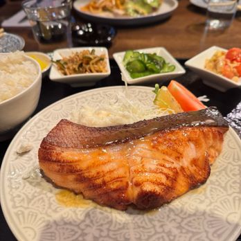 Rakugaki - Salmon so flavorful and flaky - Japanese Near Me - Bethesda, Maryland