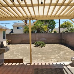 Martinez Landscaping - Freshly leveled and compacted backyard. Ready for some pavers!