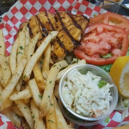 Grilled fish sandwich from Marc Burger Grilled fish sandwich from Marc Burger
