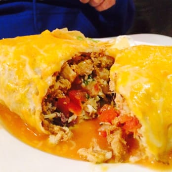 Great Mex Grill - Fish burrito, with grilled fish, enchilada style, Delish!! - Mexican Near Me - Newport Beach, California