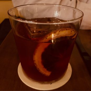 Lindens - Th Blood Orange Boulevardier - New American Near Me - New York, New York Lindens - Th Blood Orange Boulevardier - New American Near Me - New York, New York