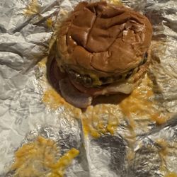 Arby's - Supposed to be a deluxe burger