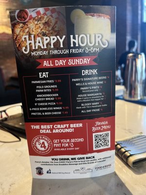 Menu photo 6 Parry's Pizzeria & Taphouse Arvada, CO