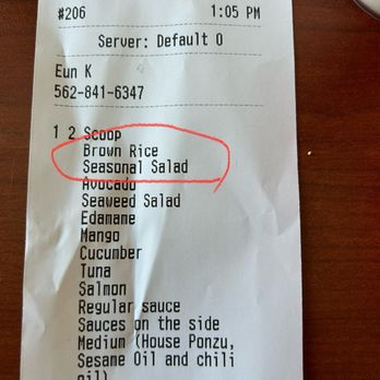 Uroko Poke - Receipt - Japanese Near Me - Costa Mesa, California Uroko Poke - Receipt - Japanese Near Me - Costa Mesa, California