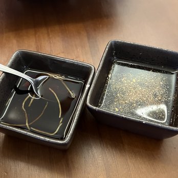 Din Soup Dumplings - Sauces for dumplings - Dim Sum Near Me - Brooklyn, New York
