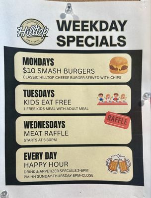 Menu photo 1 Hilltop Bar & Grill Hanover, MN Menu photo 1 Hilltop Bar & Grill Hanover, MN