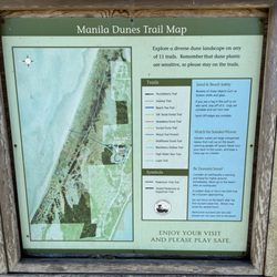 Manila Community Center - Manila Dunes Trail Map