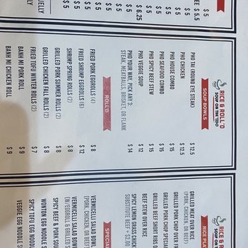 Rice & Roll’d - Menu - Vietnamese Near Me - Manteca, California