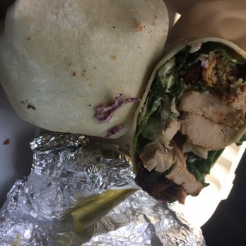 Tuckers - Superfood Caesar salad with chicken roll up - New American Near Me - New London, New Hampshire