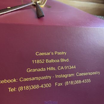 Caesar's Pastry - Bakeries Near Me - Los Angeles, California