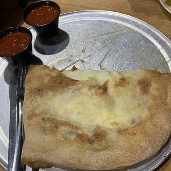 New York Pizza - Half of house calzone - Pizza Near Me - Vinton, Virginia