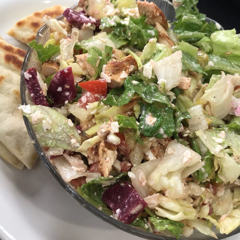 Caesar's Coney Island - a salad on a plate - Breakfast & Brunch Near Me - Detroit, Michigan