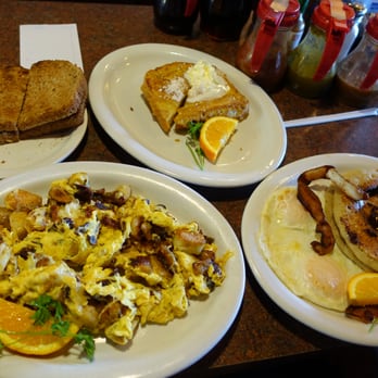Cafe Cup - Toast - Stuffed French Toast - Potato Scramble - Combo with Cinnamon Roll Pancake, Bacon & Eggs - Breakfast & Brunch Near Me - Huntington Beach, California Cafe Cup - Toast - Stuffed French Toast - Potato Scramble - Combo with Cinnamon Roll Pancake, Bacon & Eggs - Breakfast & Brunch Near Me - Huntington Beach, California