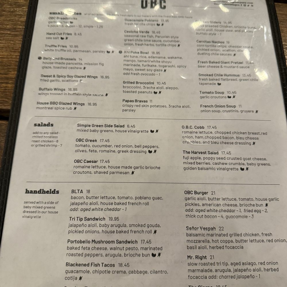 Oscar's Brewing Company - Menu - American Near Me - Temecula, California