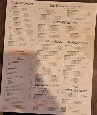 Menu photo 2 Snooze, an A.M. Eatery Scottsdale, AZ