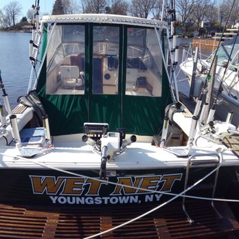 Wet Net Charters - New for spring of 2018. Our lake Ontario charter boat. 29' Blackfin - Boating Near Me - Youngstown, New York Wet Net Charters - New for spring of 2018. Our lake Ontario charter boat. 29' Blackfin - Boating Near Me - Youngstown, New York