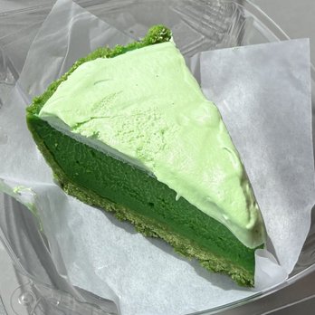 Yvonne's Vegan Kitchen - Pandan Pie Slice - Desserts Near Me - Pasadena, California