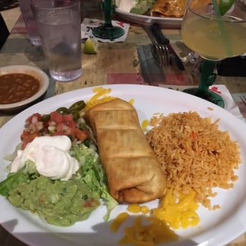 Mi Rancho - Beef chimichanga - Tex-Mex Near Me - Silver Spring, Maryland