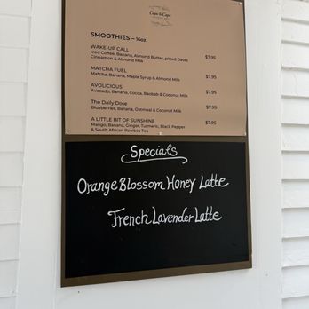 Cape to Cape Espresso Bar - Menu - Coffee & Tea Near Me - Wellfleet, Massachusetts Cape to Cape Espresso Bar - Menu - Coffee & Tea Near Me - Wellfleet, Massachusetts