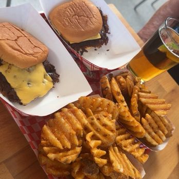 Bad Jimmy's - A double burger and a lil Jim--their homemade ranch with the fries is a must! - Burgers Near Me - Phoenix, Arizona