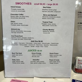 Fresco-Eats - smoothie menu - Mexican Near Me - Rockport, Texas Fresco-Eats - smoothie menu - Mexican Near Me - Rockport, Texas