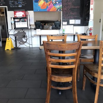 Señor Fish - tables and chairs in a restaurant - Mexican Near Me - South Pasadena, California Señor Fish - tables and chairs in a restaurant - Mexican Near Me - South Pasadena, California