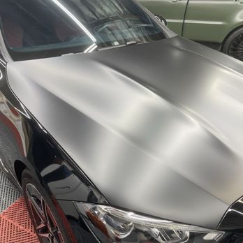Hussle Customz - Stek NEX is ceramic tint 70 & 45 on front windows & windshield for UV protection, Stek DynoMatte PPF on hood - Vehicle Wraps Near Me - Los Angeles, California Hussle Customz - Stek NEX is ceramic tint 70 & 45 on front windows & windshield for UV protection, Stek DynoMatte PPF on hood - Vehicle Wraps Near Me - Los Angeles, California