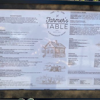 Farmer's Table - New American Near Me - La Mesa, California Farmer's Table - New American Near Me - La Mesa, California