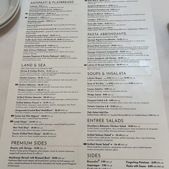 Brio Italian Grille - Menu (March 2024) - Italian Near Me - Gilbert, Arizona Brio Italian Grille - Menu (March 2024) - Italian Near Me - Gilbert, Arizona