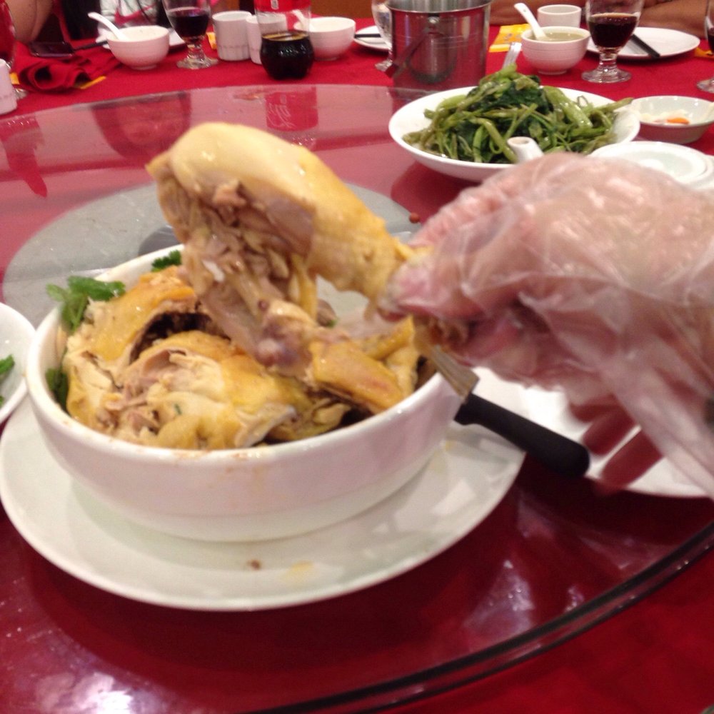 Golden Bay Restaurant - They give you a glove for chicken - Chinese Near Me - Brooklyn, New York Golden Bay Restaurant - They give you a glove for chicken - Chinese Near Me - Brooklyn, New York