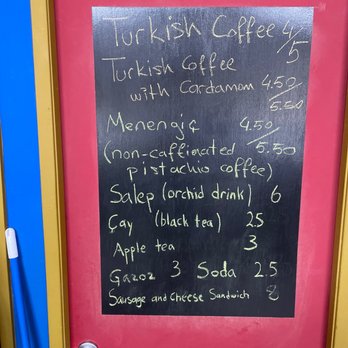 Ashuri Baklava & Cafe - The menu of the day. - Coffee & Tea Near Me - Bellingham, Washington Ashuri Baklava & Cafe - The menu of the day. - Coffee & Tea Near Me - Bellingham, Washington
