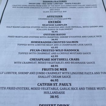 The Warehouse - Seafood Near Me - Alexandria, Virginia
