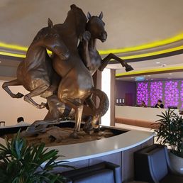 Condo lobby. Condo lobby.