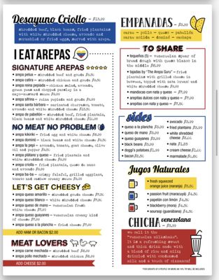 Menu photo 8 Doggi's Arepa Bar Miami, FL