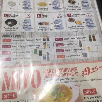 RYUS Noodle Bar - Pretty big menu and they even offered a special cold noodle bowl. - Ramen Near Me - Toronto, Ontario RYUS Noodle Bar - Pretty big menu and they even offered a special cold noodle bowl. - Ramen Near Me - Toronto, Ontario